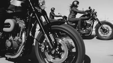 Harely Davidson motorcycles