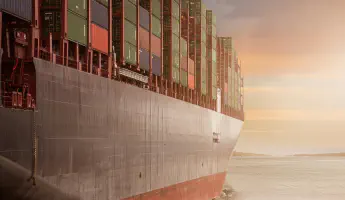 RoRo vessel for overseas transport