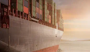 RoRo vessel for overseas transport